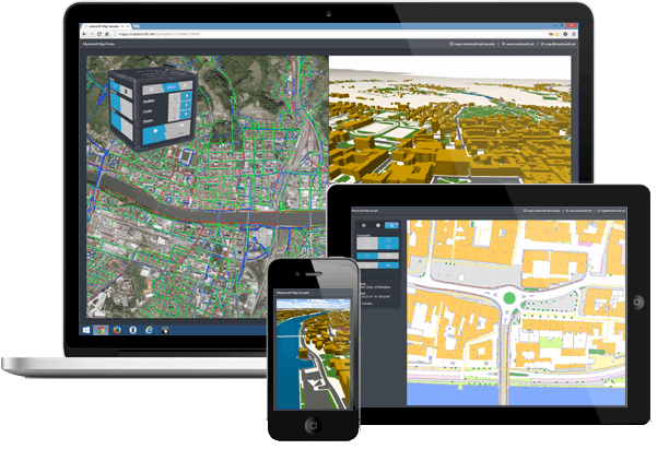 GisMatrix available on multiple devices